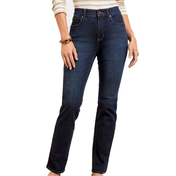 Talbots “flawless 5 pocket” straight leg jeans ❤️ - Picture 1 of 11